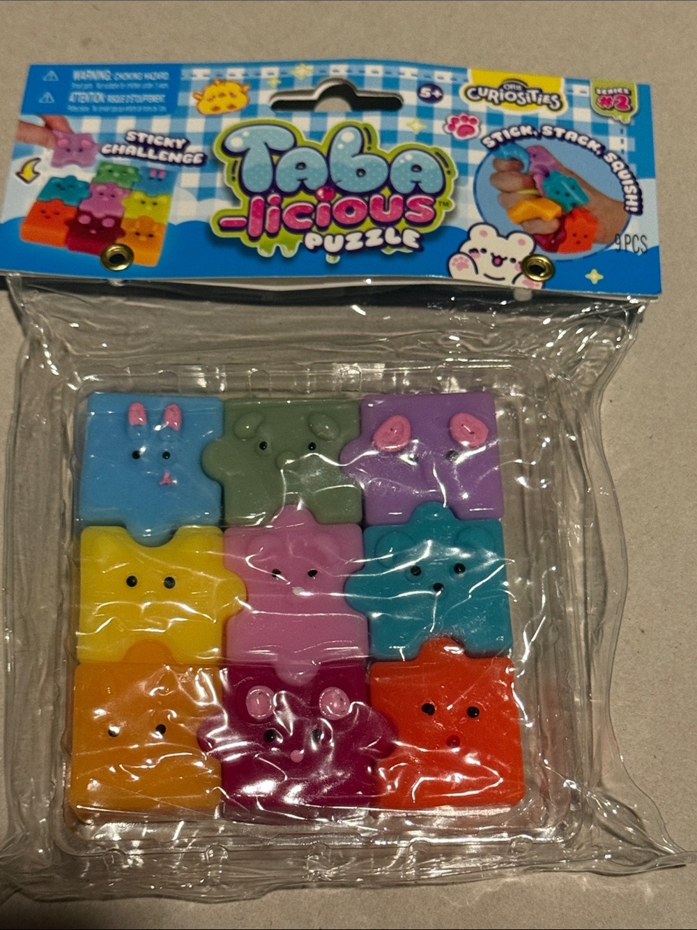 Taba-licious Squishy Stack Sensory Toy - puzzle